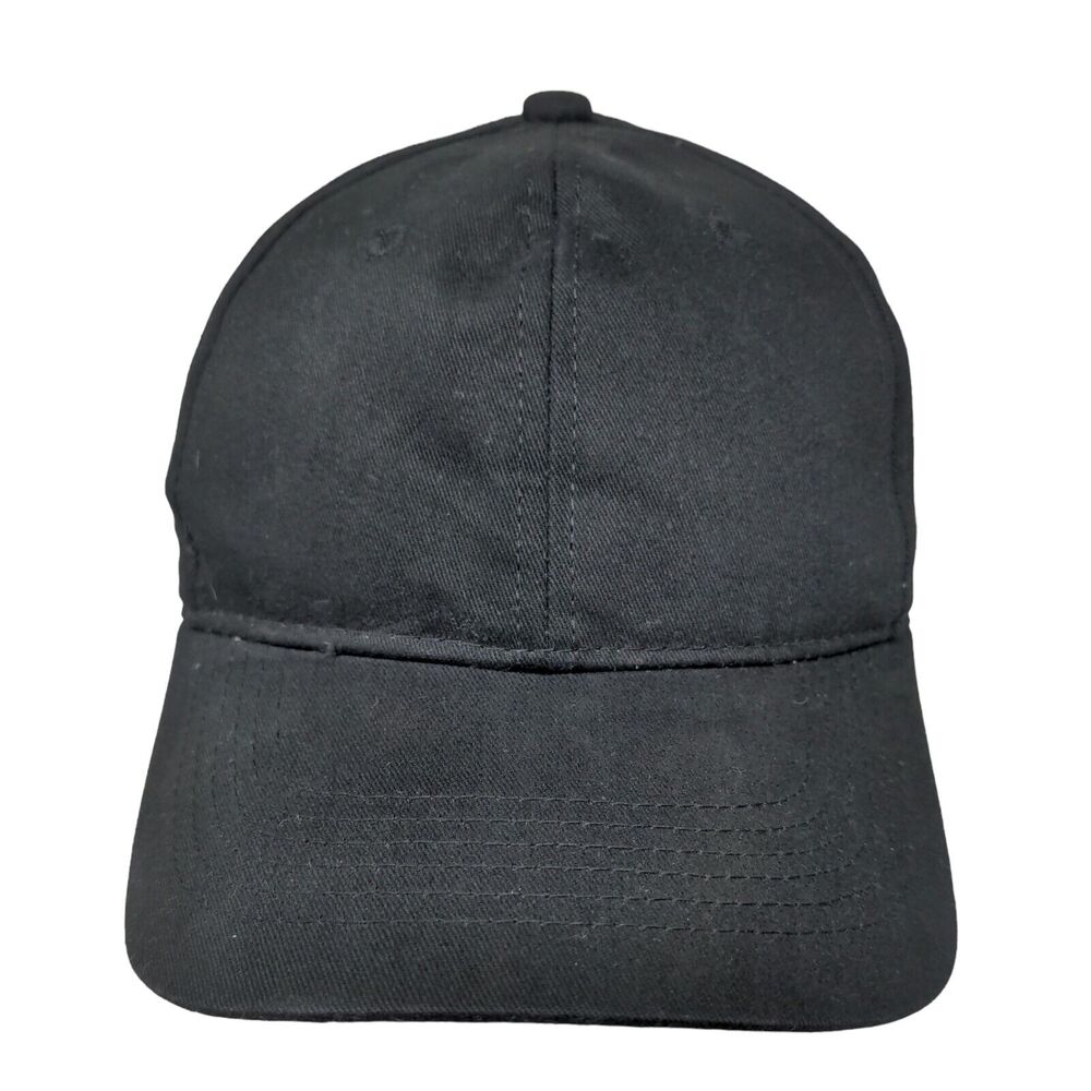 George Strapback Hat Solid Black One Size Adjusta… - image 1